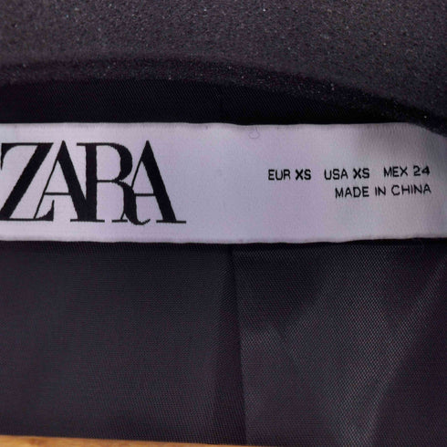 ザラ ZARA 袖ギャザーテーラードジャケット レディース XS