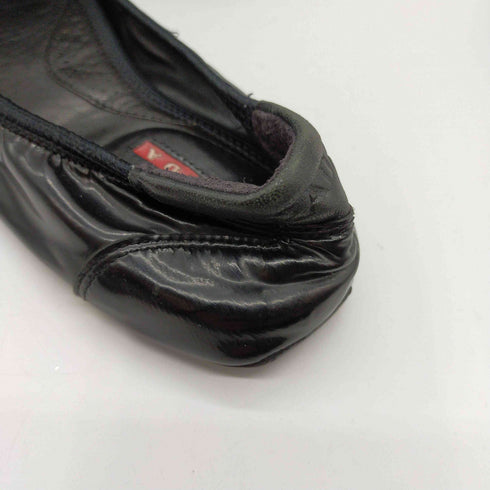 プラダ PRADA PRADA SPORT レザー バレエ シューズ レディース