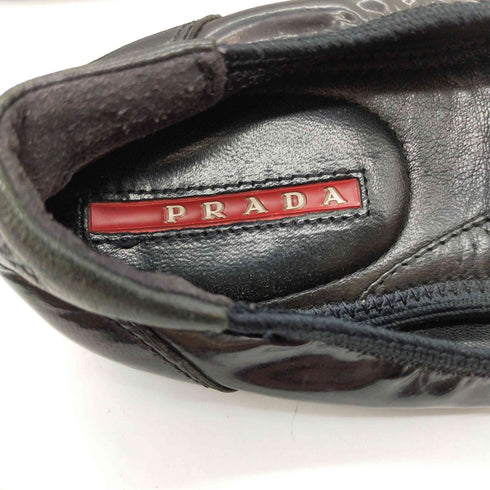 プラダ PRADA PRADA SPORT レザー バレエ シューズ レディース