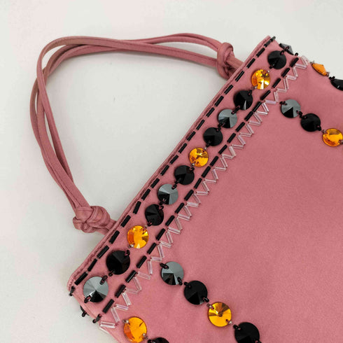 プラダ PRADA ビーズ刺繍 ハンドバッグ レディース 110