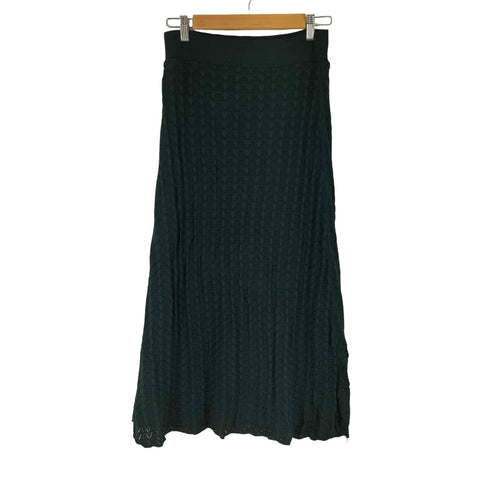 ザラ ZARA カットワークニットスカート レディース S