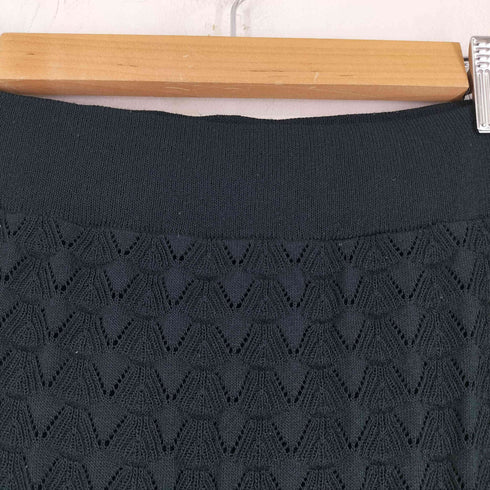 ザラ ZARA カットワークニットスカート レディース S