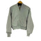 ザラ ZARA メタリックスレッド ニット ボンバージャケット レディース M