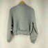ザラ ZARA メタリックスレッド ニット ボンバージャケット レディース M