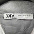 ザラ ZARA メタリックスレッド ニット ボンバージャケット レディース M