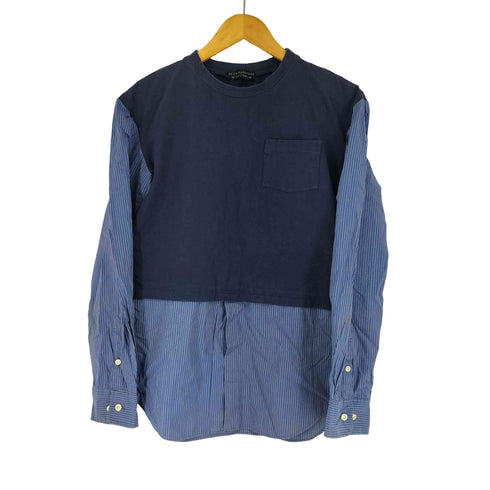 ケイタマルヤマ KEITA MARUYAMA 異素材ドッキングシャツ メンズ