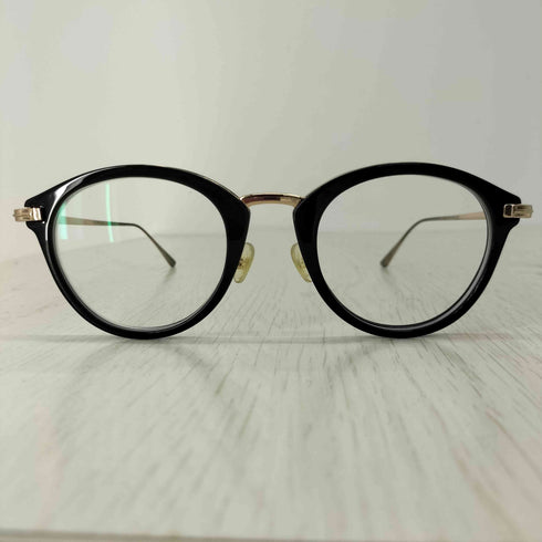トムフォード TOM FORD イタリア製 TF5497 001 ボストンシェイプサングラス ブラック×ホワイトゴールド メンズ 48□22 145