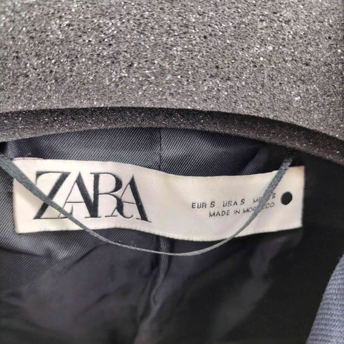 ザラ ZARA ダブルブレストブレザー 紺ブレ レディース S