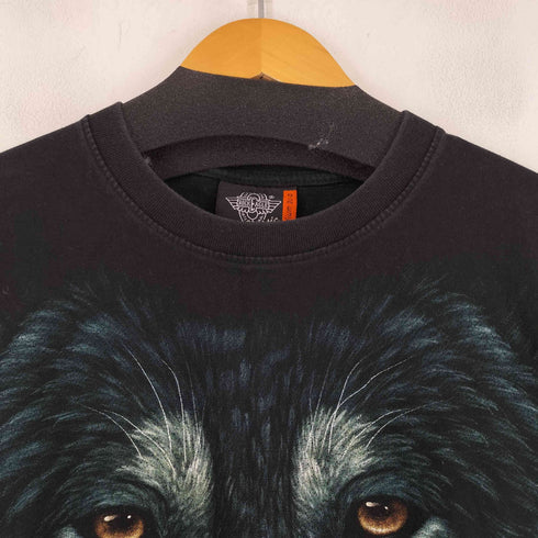 ROCK EAGLE シングルステッチ アニマルクルーネックTシャツ メンズ JPN:M