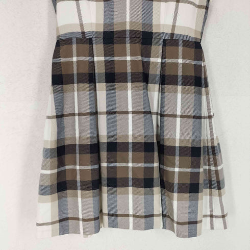 ブルーレーベルクレストブリッジ BLUE LABEL CRESTBRIDGE Vカットノースリーブワンピース レディース JPN:38