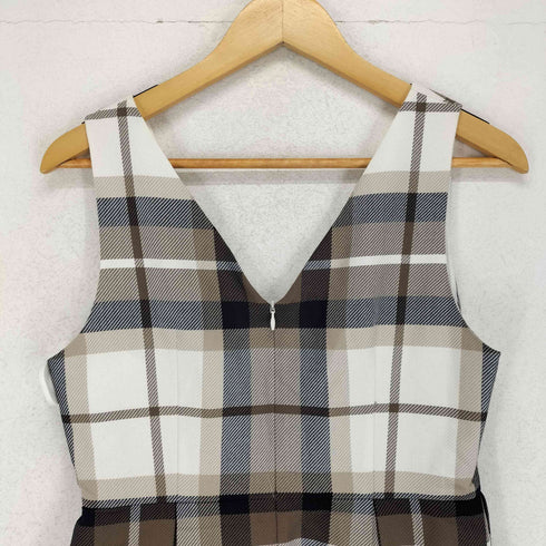 ブルーレーベルクレストブリッジ BLUE LABEL CRESTBRIDGE Vカットノースリーブワンピース レディース JPN:38