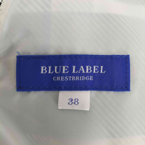 ブルーレーベルクレストブリッジ BLUE LABEL CRESTBRIDGE Vカットノースリーブワンピース レディース JPN:38