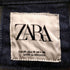 ザラ ZARA デニム ステンカラーコート メンズ import:M