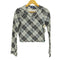バーバリーブルーレーベル BURBERRY BLUE LABEL ノバチェックノーカラージャケット レディース EUR:38