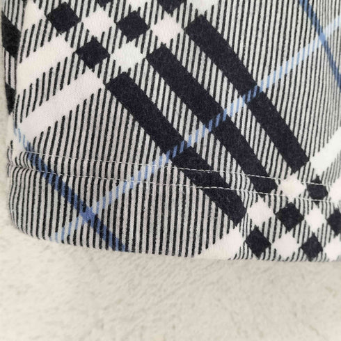 バーバリーブルーレーベル BURBERRY BLUE LABEL ノバチェックノーカラージャケット レディース EUR:38