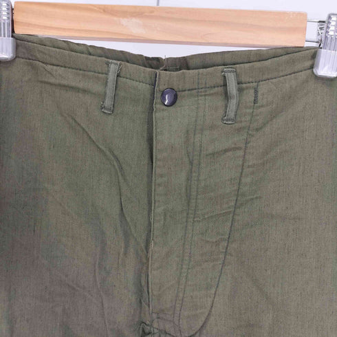 ユーエスアーミー U.S. ARMY 70S SUIT CHEMICAL PROTECTIVE FRONT CARGO ケミカル プロテクティブ フロント カーゴ パンツ 78年製 メンズ LARGE