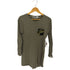 アベイシングエイプ A BATHING APE カモ柄 ポケット L/S カットソー レディース JPN:XS