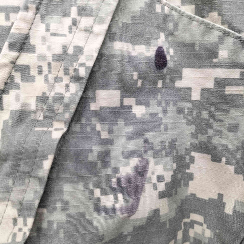 ユーエスアーミー U.S. ARMY 00S 05年製 リップストップ デジカモ BDU コンバットジャケット メンズ M-R