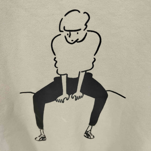 アシックス ASICS YU NAGABA SWEAT CREW TOP メンズ JPN:XL