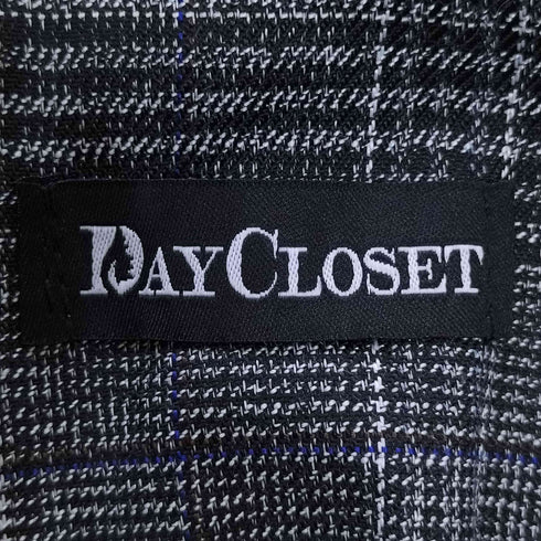 デイクローゼット DAY CLOSET チェック ダブルテーラードジャケット レディース JPN:M