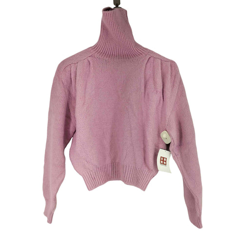 ザラ ZARA KNIT SWEATER WITH GATHERED SHOULDERS レディース US M