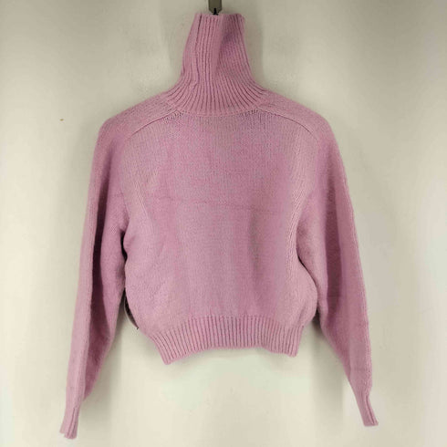 ザラ ZARA KNIT SWEATER WITH GATHERED SHOULDERS レディース US M