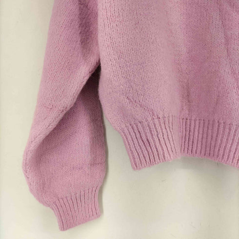 ザラ ZARA KNIT SWEATER WITH GATHERED SHOULDERS レディース US M