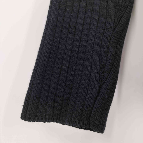 シーケーカルバンクライン ck Calvin Klein CK39 ハイネック ハーフジップ ニット レディース import:M