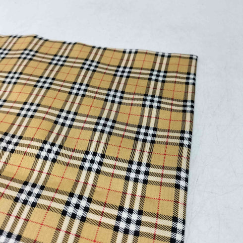 バーバリーズ BURBERRYS ロゴ 刺繍 ノバチェック ハンカチ メンズ