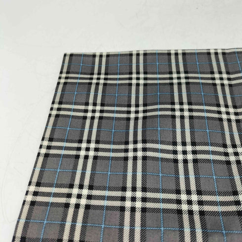 バーバリーズ BURBERRYS ロゴ 刺繍 ノバチェック ハンカチ メンズ