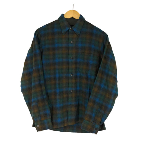 ペンドルトン PENDLETON 50S ウールオンブレチェックボタンダウンシャツ メンズ JPN:XL
