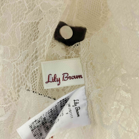 リリーブラウン Lily Brown 総レース ボレロ レディース FREE
