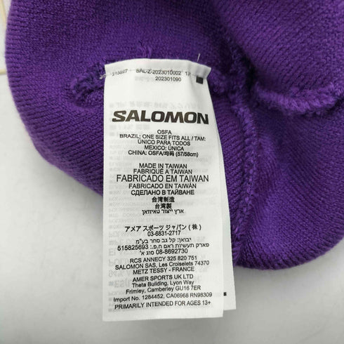 サロモン SALOMON 24AW HERMITAGE BEANIE エルミタージュ ビーニー メンズ