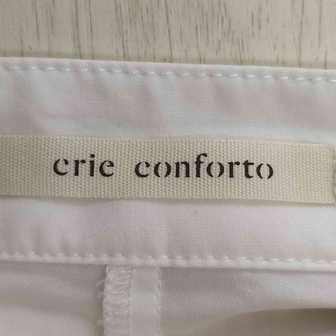 クリーコンフォルト crie conforto ハトメ付きビッグシャツ レディース FREE