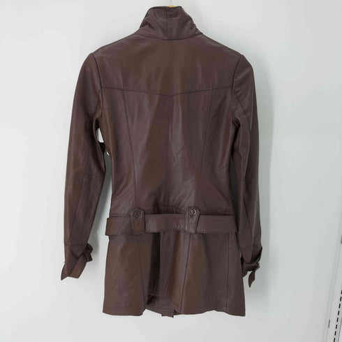 VERO MODA FANFARE DARE LEATHER COAT ボアレザーコート VINTAGE レディース 165/84A