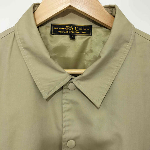 フリーマンズスポーティングクラブ FREEMANS SPORTING CLUB 背面プリント コーチジャケット メンズ JPN:2