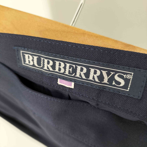 バーバリーズ BURBERRYS バックスリットウールスカート レディース