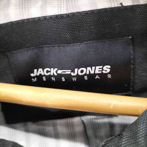 ジャックアンドジョーンズ JACK&JONES 比翼ステンカラーコート メンズ 180/100A