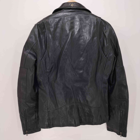 ALMOND シープレザー ダブルライダースジャケット メンズ JPN:M