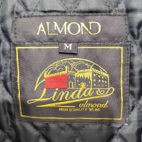 ALMOND シープレザー ダブルライダースジャケット メンズ JPN:M