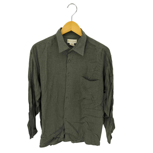 メローナ MERONA 90S レーヨンレギュラーカラーシャツ メンズ JPN:L