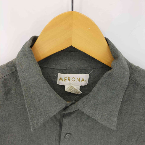 メローナ MERONA 90S レーヨンレギュラーカラーシャツ メンズ JPN:L