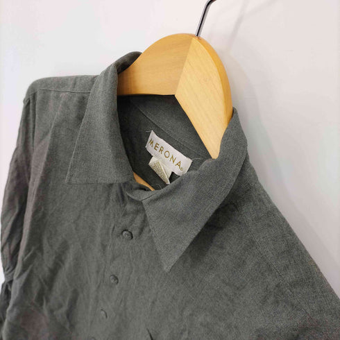 メローナ MERONA 90S レーヨンレギュラーカラーシャツ メンズ JPN:L