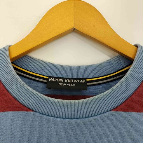 HARDIN KNITWEAR ウルトラヘビー ボーダー ロンT メンズ JPN:M
