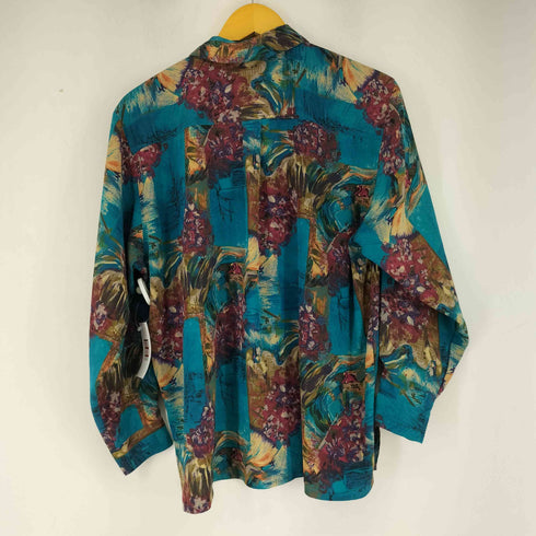 サヤ SAYA L/S 総柄シャツ レディース