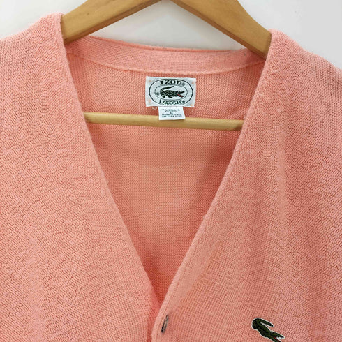 アイゾッドラコステ IZOD LACOSTE 90s USA製 アクリルカーディガン メンズ JPN:L