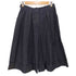 ジルサンダーネイビー JIL SANDER NAVY イタリア製フロントタックデニムワイドパンツ レディース 38