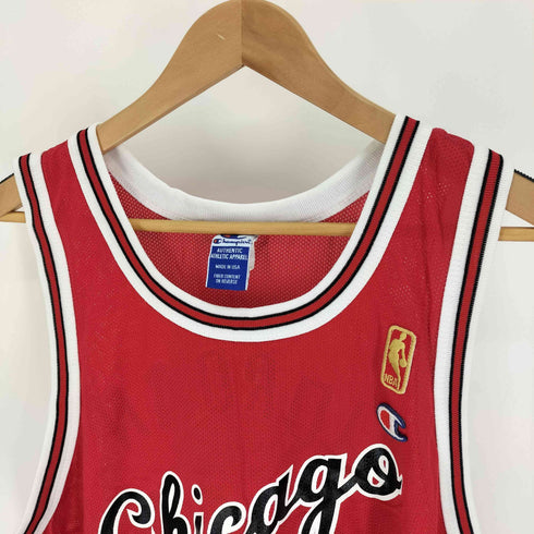 チャンピオン Champion 90S USA製 CHICAGO 50周年 メッシュ バスケットボール ユニフォーム ゲームシャツ メンズ US:44