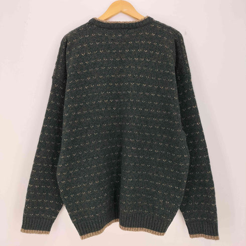 ウールリッチ WOOLRICH 90S FERN MIX バーズアイニット メンズ import:XXL