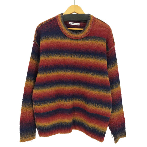 ジャーナルスタンダードレリューム JOURNAL STANDARD relume CALIFORNIA メランジミックスクルーニット メンズ JPN:L